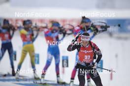 13.12.2020, Hochfilzen, Austria (AUT): Dunja Zdouc (AUT) -  IBU World Cup Biathlon, pursuit women, Hochfilzen (AUT). www.nordicfocus.com. © Manzoni/NordicFocus. Every downloaded picture is fee-liable.