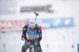 13.12.2020, Hochfilzen, Austria (AUT): Felix Leitner (AUT) -  IBU World Cup Biathlon, relay men, Hochfilzen (AUT). www.nordicfocus.com. © Manzoni/NordicFocus. Every downloaded picture is fee-liable.