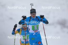 13.12.2020, Hochfilzen, Austria (AUT): Emilien Jacquelin (FRA) -  IBU World Cup Biathlon, relay men, Hochfilzen (AUT). www.nordicfocus.com. © Manzoni/NordicFocus. Every downloaded picture is fee-liable.