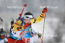 13.12.2020, Hochfilzen, Austria (AUT): Florent Claude (BEL) -  IBU World Cup Biathlon, relay men, Hochfilzen (AUT). www.nordicfocus.com. © Manzoni/NordicFocus. Every downloaded picture is fee-liable.
