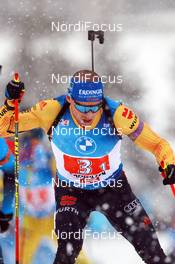 13.12.2020, Hochfilzen, Austria (AUT): Erik Lesser (GER) -  IBU World Cup Biathlon, relay men, Hochfilzen (AUT). www.nordicfocus.com. © Manzoni/NordicFocus. Every downloaded picture is fee-liable.