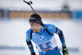 13.12.2020, Hochfilzen, Austria (AUT): Quentin Fillon Maillet (FRA) -  IBU World Cup Biathlon, relay men, Hochfilzen (AUT). www.nordicfocus.com. © Manzoni/NordicFocus. Every downloaded picture is fee-liable.