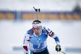 13.12.2020, Hochfilzen, Austria (AUT): Michal Krcmar (CZE) -  IBU World Cup Biathlon, relay men, Hochfilzen (AUT). www.nordicfocus.com. © Manzoni/NordicFocus. Every downloaded picture is fee-liable.