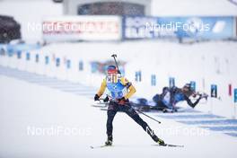 13.12.2020, Hochfilzen, Austria (AUT): Philipp Horn (GER) -  IBU World Cup Biathlon, relay men, Hochfilzen (AUT). www.nordicfocus.com. © Manzoni/NordicFocus. Every downloaded picture is fee-liable.