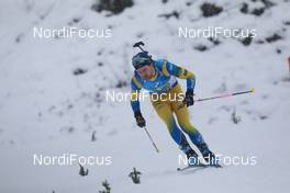 13.12.2020, Hochfilzen, Austria (AUT): Jesper Nelin (SWE) -  IBU World Cup Biathlon, relay men, Hochfilzen (AUT). www.nordicfocus.com. © Manzoni/NordicFocus. Every downloaded picture is fee-liable.
