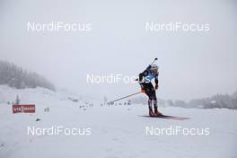13.12.2020, Hochfilzen, Austria (AUT): Simon Eder (AUT) -  IBU World Cup Biathlon, relay men, Hochfilzen (AUT). www.nordicfocus.com. © Manzoni/NordicFocus. Every downloaded picture is fee-liable.