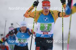 13.12.2020, Hochfilzen, Austria (AUT): Roman Rees (GER) -  IBU World Cup Biathlon, relay men, Hochfilzen (AUT). www.nordicfocus.com. © Manzoni/NordicFocus. Every downloaded picture is fee-liable.