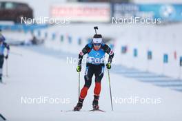 13.12.2020, Hochfilzen, Austria (AUT): Christian Gow (CAN) -  IBU World Cup Biathlon, relay men, Hochfilzen (AUT). www.nordicfocus.com. © Manzoni/NordicFocus. Every downloaded picture is fee-liable.