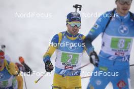 13.12.2020, Hochfilzen, Austria (AUT): Jesper Nelin (SWE) -  IBU World Cup Biathlon, relay men, Hochfilzen (AUT). www.nordicfocus.com. © Manzoni/NordicFocus. Every downloaded picture is fee-liable.