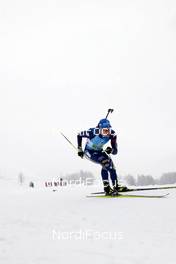 13.12.2020, Hochfilzen, Austria (AUT): Lukas Hofer (ITA) -  IBU World Cup Biathlon, relay men, Hochfilzen (AUT). www.nordicfocus.com. © Manzoni/NordicFocus. Every downloaded picture is fee-liable.