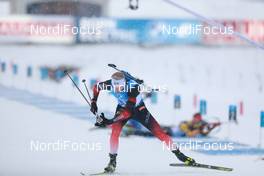 13.12.2020, Hochfilzen, Austria (AUT): Johannes Thingnes Boe (NOR) -  IBU World Cup Biathlon, relay men, Hochfilzen (AUT). www.nordicfocus.com. © Manzoni/NordicFocus. Every downloaded picture is fee-liable.