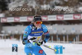 12.12.2020, Hochfilzen, Austria (AUT): Justine Braisaz-Bouchet (FRA) -  IBU World Cup Biathlon, relay women, Hochfilzen (AUT). www.nordicfocus.com. © Manzoni/NordicFocus. Every downloaded picture is fee-liable.