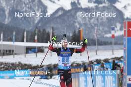 12.12.2020, Hochfilzen, Austria (AUT): Marte Olsbu Roeiseland (NOR) -  IBU World Cup Biathlon, relay women, Hochfilzen (AUT). www.nordicfocus.com. © Manzoni/NordicFocus. Every downloaded picture is fee-liable.