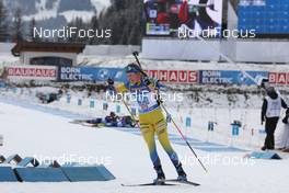 12.12.2020, Hochfilzen, Austria (AUT): Elvira Oeberg (SWE) -  IBU World Cup Biathlon, relay women, Hochfilzen (AUT). www.nordicfocus.com. © Manzoni/NordicFocus. Every downloaded picture is fee-liable.