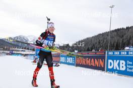 12.12.2020, Hochfilzen, Austria (AUT): Emma Lunder (CAN) -  IBU World Cup Biathlon, relay women, Hochfilzen (AUT). www.nordicfocus.com. © Manzoni/NordicFocus. Every downloaded picture is fee-liable.