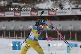 12.12.2020, Hochfilzen, Austria (AUT): Hanna Oeberg (SWE) -  IBU World Cup Biathlon, relay women, Hochfilzen (AUT). www.nordicfocus.com. © Manzoni/NordicFocus. Every downloaded picture is fee-liable.