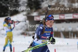 12.12.2020, Hochfilzen, Austria (AUT): Dorothea Wierer (ITA) -  IBU World Cup Biathlon, relay women, Hochfilzen (AUT). www.nordicfocus.com. © Manzoni/NordicFocus. Every downloaded picture is fee-liable.