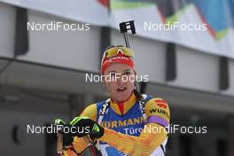12.12.2020, Hochfilzen, Austria (AUT): Denise Herrmann (GER) -  IBU World Cup Biathlon, relay women, Hochfilzen (AUT). www.nordicfocus.com. © Manzoni/NordicFocus. Every downloaded picture is fee-liable.