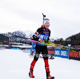 12.12.2020, Hochfilzen, Austria (AUT): Emma Lunder (CAN) -  IBU World Cup Biathlon, relay women, Hochfilzen (AUT). www.nordicfocus.com. © Manzoni/NordicFocus. Every downloaded picture is fee-liable.