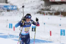 12.12.2020, Hochfilzen, Austria (AUT): Aita Gasparin (SUI) -  IBU World Cup Biathlon, relay women, Hochfilzen (AUT). www.nordicfocus.com. © Manzoni/NordicFocus. Every downloaded picture is fee-liable.