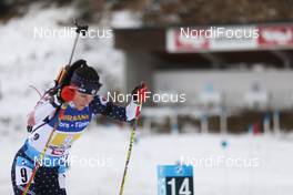 12.12.2020, Hochfilzen, Austria (AUT): Joanne Reid (USA) -  IBU World Cup Biathlon, relay women, Hochfilzen (AUT). www.nordicfocus.com. © Manzoni/NordicFocus. Every downloaded picture is fee-liable.