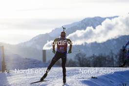 11.12.2020, Hochfilzen, Austria (AUT): Johannes Kuehn (GER) -  IBU World Cup Biathlon, sprint men, Hochfilzen (AUT). www.nordicfocus.com. © Manzoni/NordicFocus. Every downloaded picture is fee-liable.