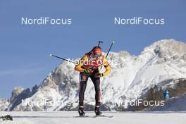 11.12.2020, Hochfilzen, Austria (AUT): Benedikt Doll (GER) -  IBU World Cup Biathlon, sprint men, Hochfilzen (AUT). www.nordicfocus.com. © Manzoni/NordicFocus. Every downloaded picture is fee-liable.