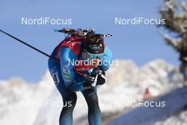 11.12.2020, Hochfilzen, Austria (AUT): Emilien Jacquelin (FRA) -  IBU World Cup Biathlon, sprint men, Hochfilzen (AUT). www.nordicfocus.com. © Manzoni/NordicFocus. Every downloaded picture is fee-liable.