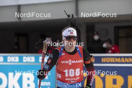 11.12.2020, Hochfilzen, Austria (AUT): Tarjei Boe (NOR) -  IBU World Cup Biathlon, sprint men, Hochfilzen (AUT). www.nordicfocus.com. © Manzoni/NordicFocus. Every downloaded picture is fee-liable.