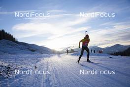 11.12.2020, Hochfilzen, Austria (AUT): Roman Rees (GER) -  IBU World Cup Biathlon, sprint men, Hochfilzen (AUT). www.nordicfocus.com. © Manzoni/NordicFocus. Every downloaded picture is fee-liable.