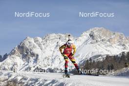 11.12.2020, Hochfilzen, Austria (AUT): Thierry Langer (BEL) -  IBU World Cup Biathlon, sprint men, Hochfilzen (AUT). www.nordicfocus.com. © Manzoni/NordicFocus. Every downloaded picture is fee-liable.