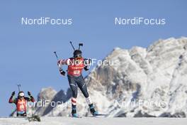 11.12.2020, Hochfilzen, Austria (AUT): Jake Brown (USA) -  IBU World Cup Biathlon, sprint men, Hochfilzen (AUT). www.nordicfocus.com. © Manzoni/NordicFocus. Every downloaded picture is fee-liable.