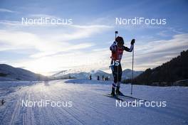 11.12.2020, Hochfilzen, Austria (AUT): Jake Brown (USA) -  IBU World Cup Biathlon, sprint men, Hochfilzen (AUT). www.nordicfocus.com. © Manzoni/NordicFocus. Every downloaded picture is fee-liable.