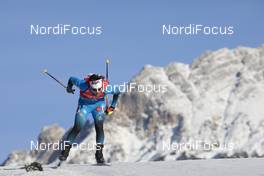 11.12.2020, Hochfilzen, Austria (AUT): Oscar Lombardot (FRA) -  IBU World Cup Biathlon, sprint men, Hochfilzen (AUT). www.nordicfocus.com. © Manzoni/NordicFocus. Every downloaded picture is fee-liable.