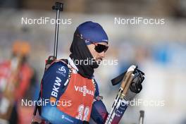 11.12.2020, Hochfilzen, Austria (AUT): Jeremy Finello (SUI) -  IBU World Cup Biathlon, sprint men, Hochfilzen (AUT). www.nordicfocus.com. © Manzoni/NordicFocus. Every downloaded picture is fee-liable.