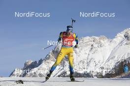 11.12.2020, Hochfilzen, Austria (AUT): Martin Ponsiluoma (SWE) -  IBU World Cup Biathlon, sprint men, Hochfilzen (AUT). www.nordicfocus.com. © Manzoni/NordicFocus. Every downloaded picture is fee-liable.