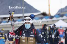 11.12.2020, Hochfilzen, Austria (AUT): Siegfried Mazet (FRA) coach team Norway -  IBU World Cup Biathlon, sprint men, Hochfilzen (AUT). www.nordicfocus.com. © Manzoni/NordicFocus. Every downloaded picture is fee-liable.