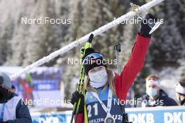 11.12.2020, Hochfilzen, Austria (AUT): Dzinara Alimbekava (BLR) -  IBU World Cup Biathlon, sprint women, Hochfilzen (AUT). www.nordicfocus.com. © Manzoni/NordicFocus. Every downloaded picture is fee-liable.