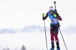 11.12.2020, Hochfilzen, Austria (AUT): Marte Olsbu Roeiseland (NOR) -  IBU World Cup Biathlon, sprint women, Hochfilzen (AUT). www.nordicfocus.com. © Manzoni/NordicFocus. Every downloaded picture is fee-liable.