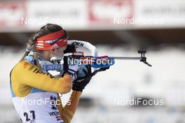 11.12.2020, Hochfilzen, Austria (AUT): Denise Herrmann (GER) -  IBU World Cup Biathlon, sprint women, Hochfilzen (AUT). www.nordicfocus.com. © Manzoni/NordicFocus. Every downloaded picture is fee-liable.
