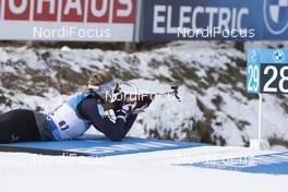 11.12.2020, Hochfilzen, Austria (AUT): Ukaleq Astri Slettemark (GRL) -  IBU World Cup Biathlon, sprint women, Hochfilzen (AUT). www.nordicfocus.com. © Manzoni/NordicFocus. Every downloaded picture is fee-liable.