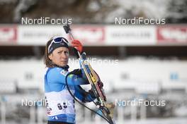 11.12.2020, Hochfilzen, Austria (AUT): Caroline Colombo (FRA) -  IBU World Cup Biathlon, sprint women, Hochfilzen (AUT). www.nordicfocus.com. © Manzoni/NordicFocus. Every downloaded picture is fee-liable.