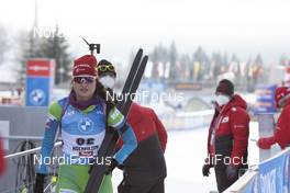 11.12.2020, Hochfilzen, Austria (AUT): Nina Zadravec (SLO) -  IBU World Cup Biathlon, sprint women, Hochfilzen (AUT). www.nordicfocus.com. © Manzoni/NordicFocus. Every downloaded picture is fee-liable.