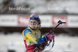 11.12.2020, Hochfilzen, Austria (AUT): Hanna Oeberg (SWE) -  IBU World Cup Biathlon, sprint women, Hochfilzen (AUT). www.nordicfocus.com. © Manzoni/NordicFocus. Every downloaded picture is fee-liable.