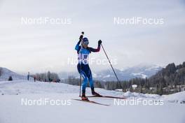 11.12.2020, Hochfilzen, Austria (AUT): Selina Gasparin (SUI) -  IBU World Cup Biathlon, sprint women, Hochfilzen (AUT). www.nordicfocus.com. © Manzoni/NordicFocus. Every downloaded picture is fee-liable.