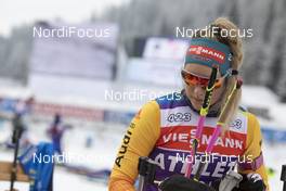 10.12.2020, Hochfilzen, Austria (AUT): Sophia Schneider (GER) -  IBU World Cup Biathlon, training, Hochfilzen (AUT). www.nordicfocus.com. © Manzoni/NordicFocus. Every downloaded picture is fee-liable.