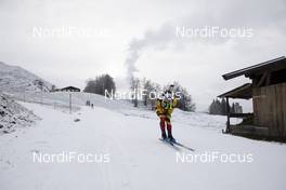 10.12.2020, Hochfilzen, Austria (AUT): Thierry Langer (BEL) -  IBU World Cup Biathlon, training, Hochfilzen (AUT). www.nordicfocus.com. © Manzoni/NordicFocus. Every downloaded picture is fee-liable.