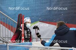 10.12.2020, Hochfilzen, Austria (AUT): Sturla Holm Laegreid (NOR) -  IBU World Cup Biathlon, training, Hochfilzen (AUT). www.nordicfocus.com. © Manzoni/NordicFocus. Every downloaded picture is fee-liable.