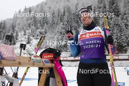 10.12.2020, Hochfilzen, Austria (AUT): Lena Haecki (SUI) -  IBU World Cup Biathlon, training, Hochfilzen (AUT). www.nordicfocus.com. © Manzoni/NordicFocus. Every downloaded picture is fee-liable.