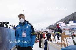 10.12.2020, Hochfilzen, Austria (AUT): Janis Berzins  (LAT) -  IBU World Cup Biathlon, training, Hochfilzen (AUT). www.nordicfocus.com. © Manzoni/NordicFocus. Every downloaded picture is fee-liable.